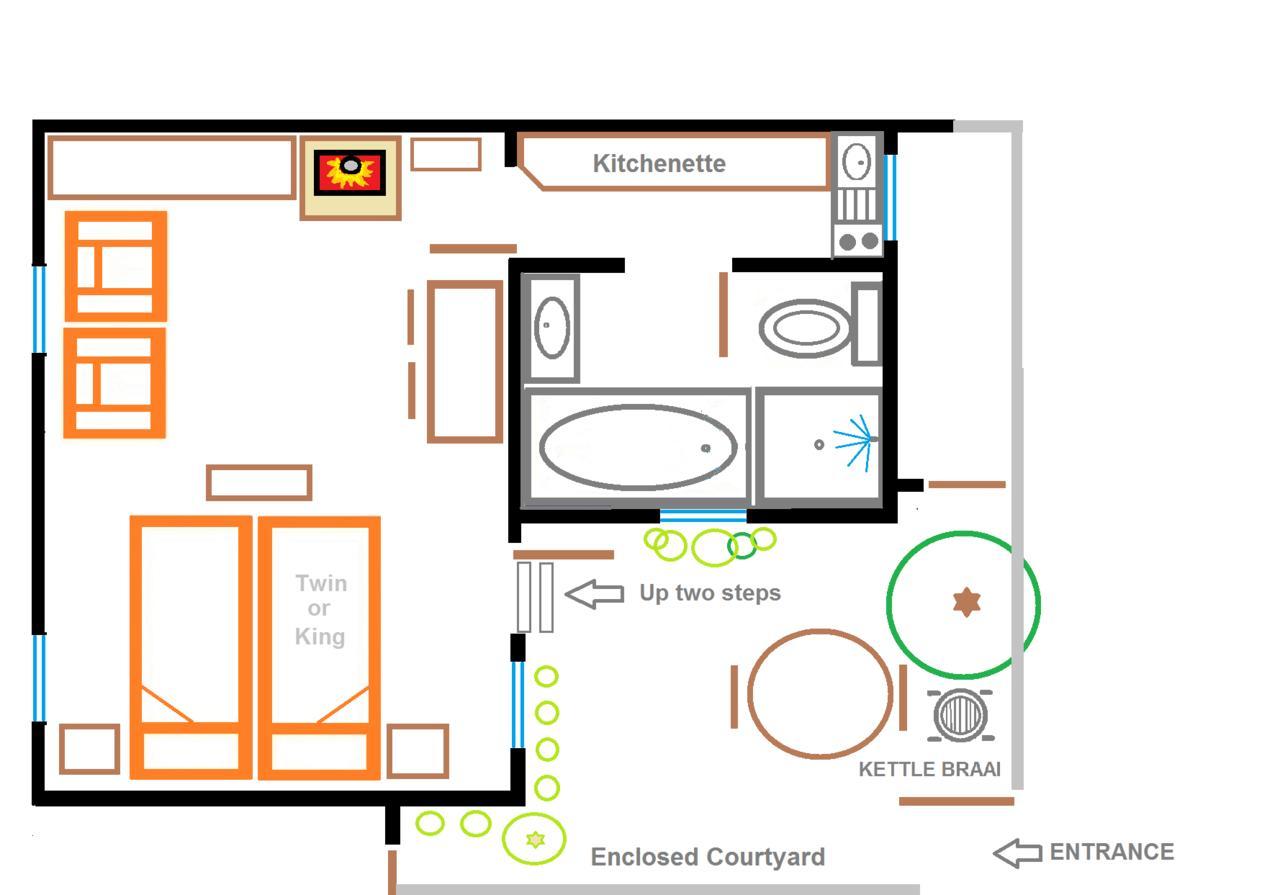 Eastbury Cottage Hermanus Esterno foto